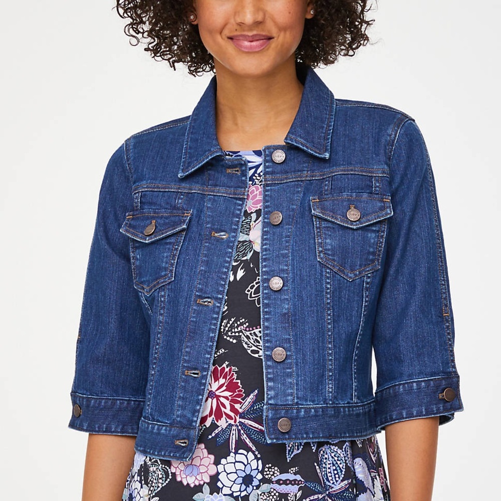Cropped Jean Jacket